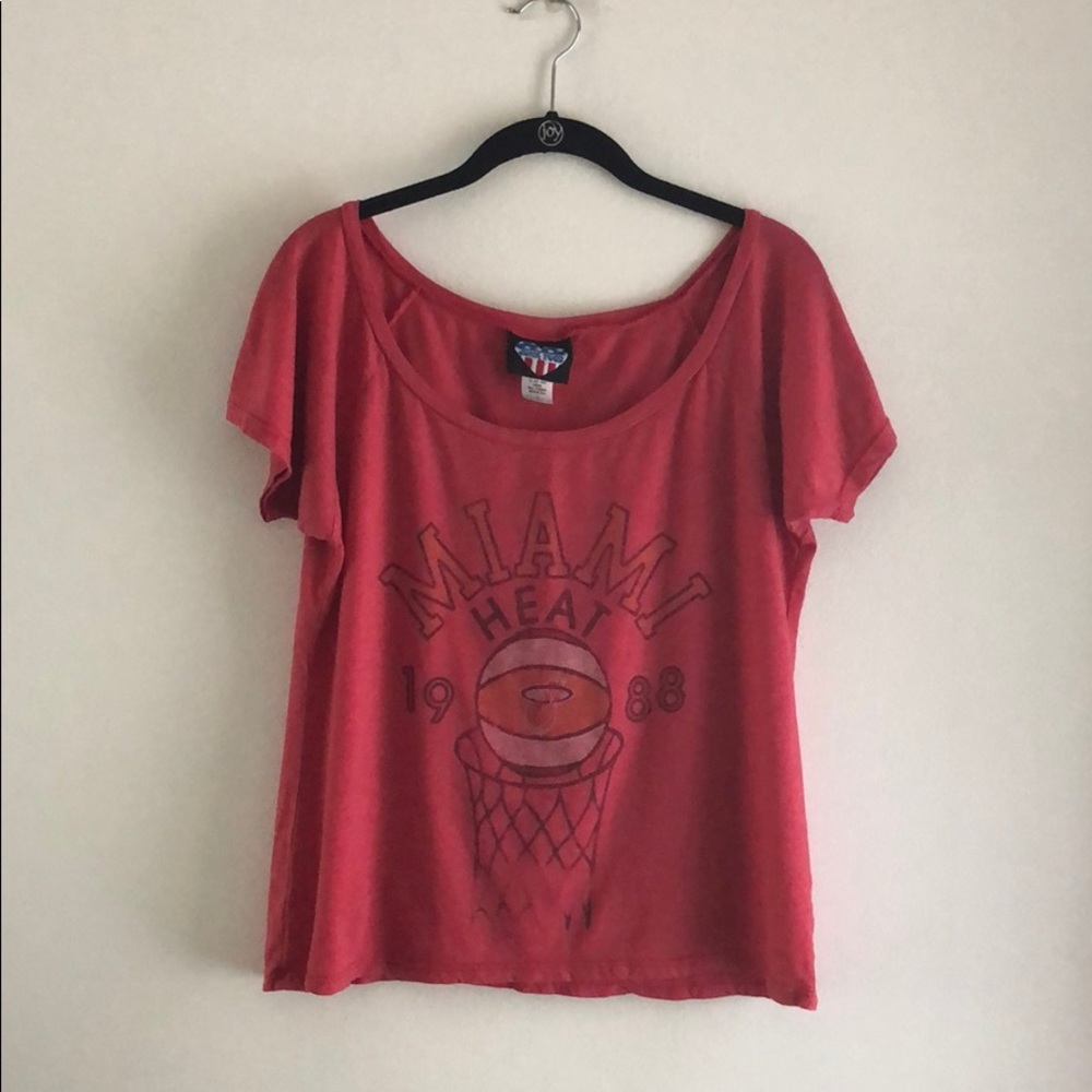 Junk Food Clothing Miami Heat Vintage tee